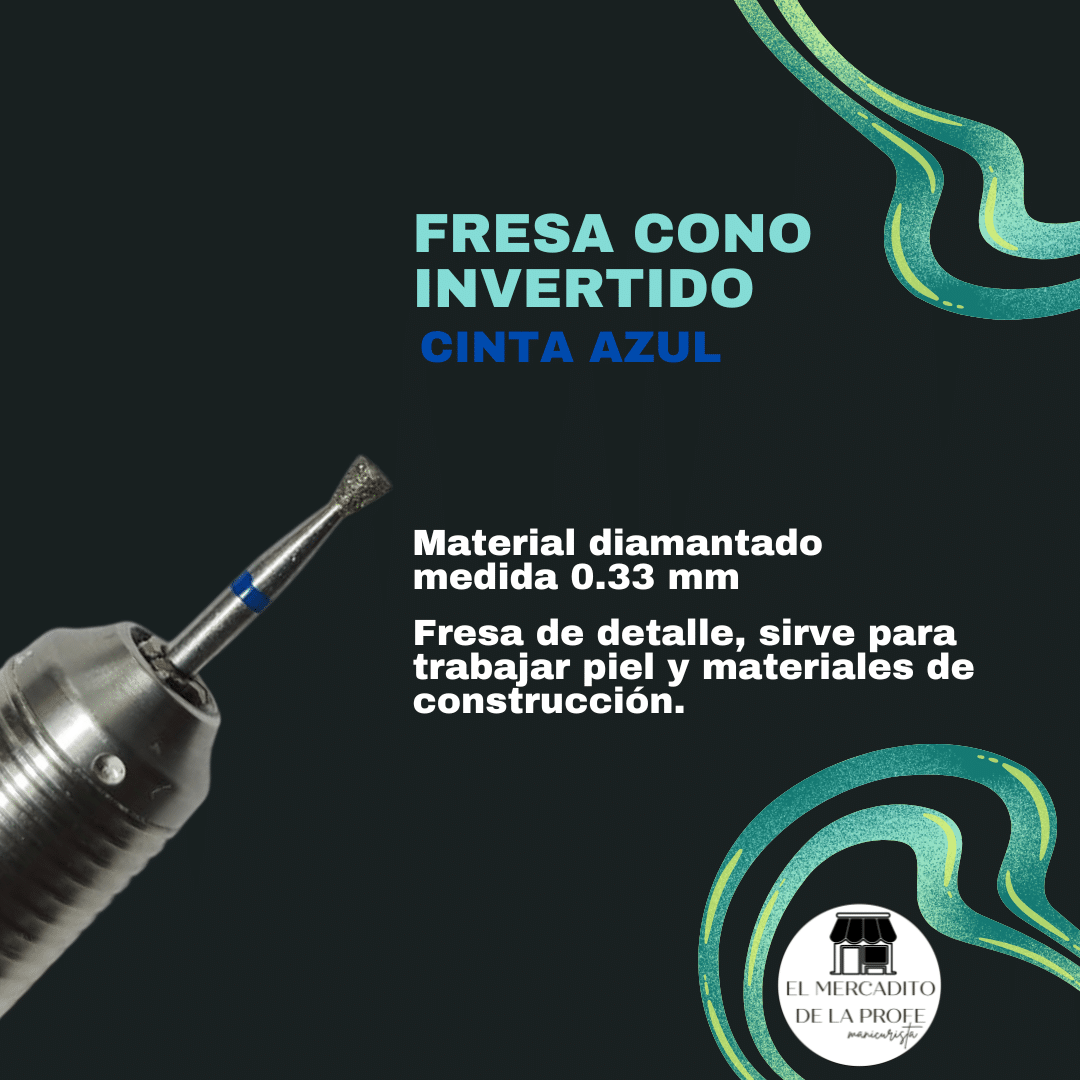 Fresas en oferta 3 unidades diamantadas para manicure - Imagen 2