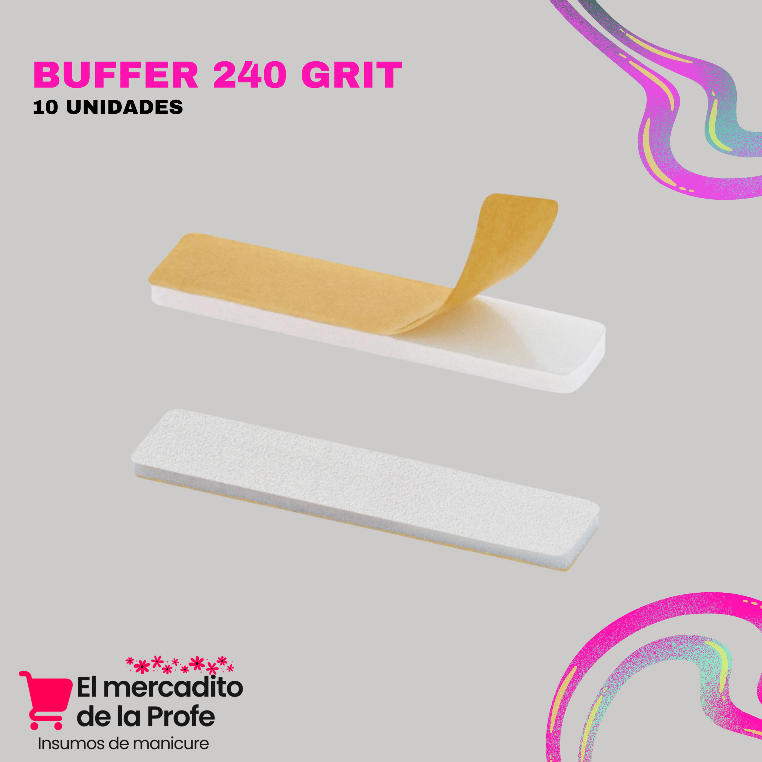Buffer Staleks Expert 51 Blanco Pulidor - Imagen 2