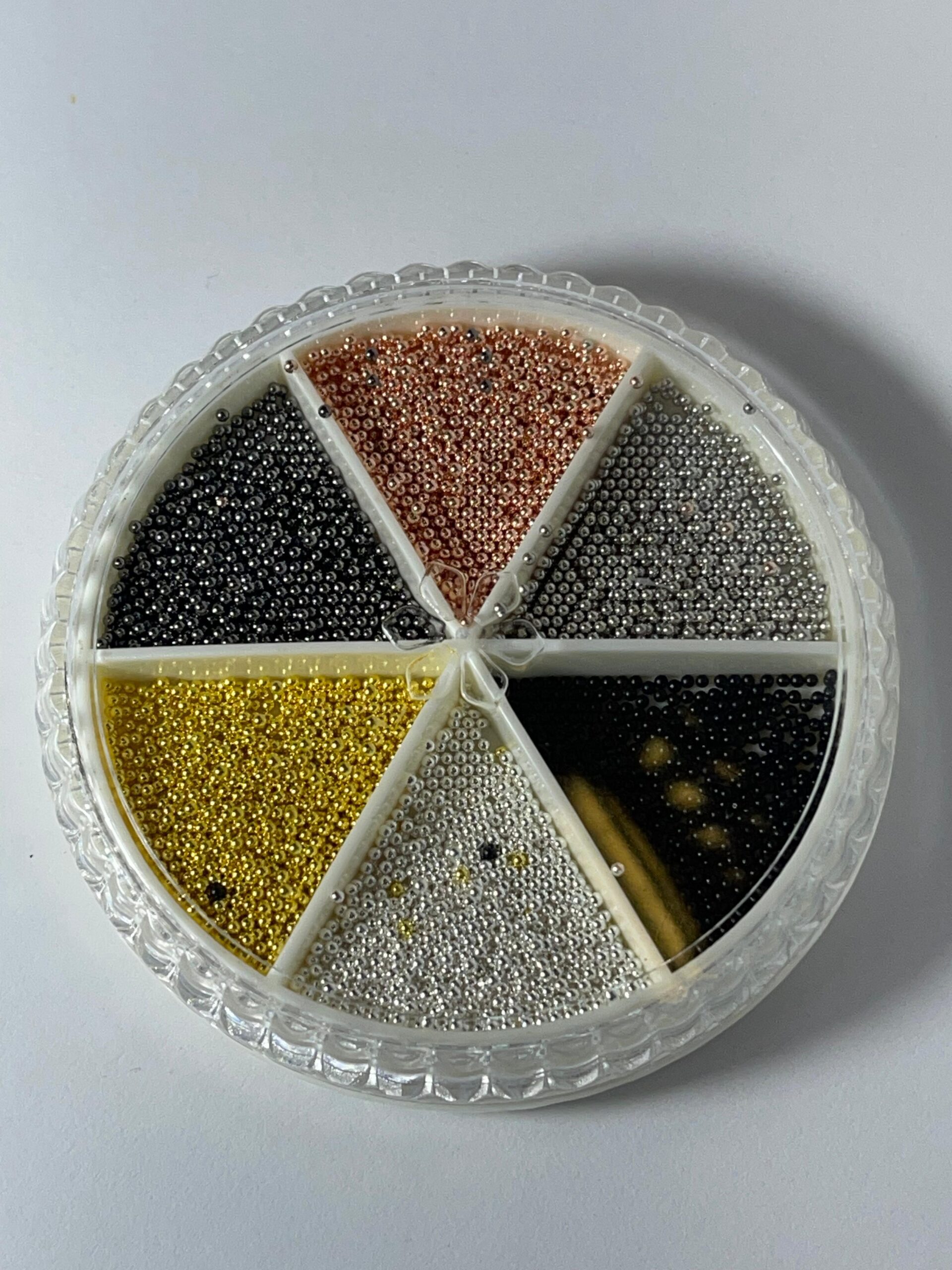 Caviar decorativo para uñas