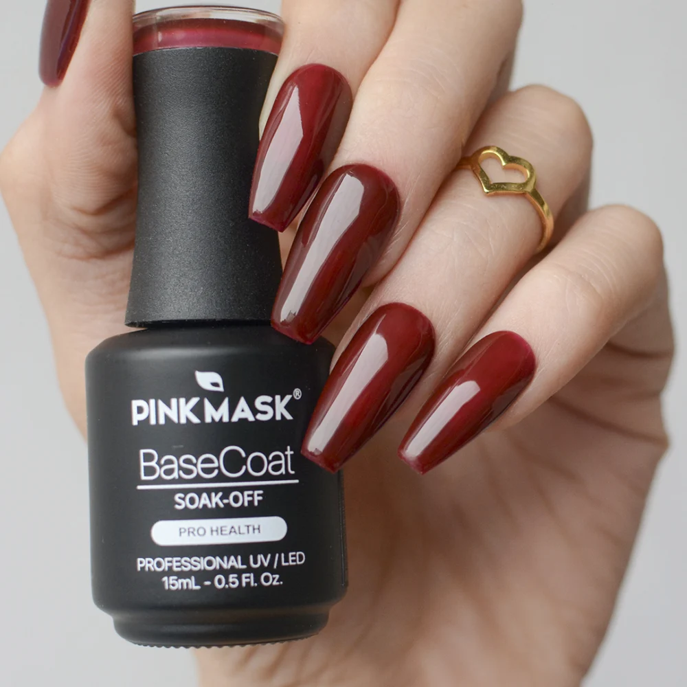 Base Coat de color Syrah Pink Mask 080
