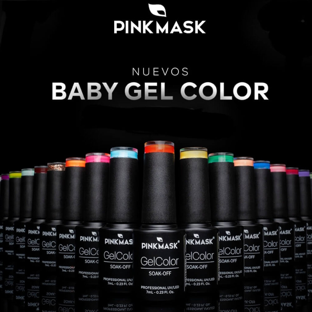Esmaltes Baby Gel Pink Mask 7ml
