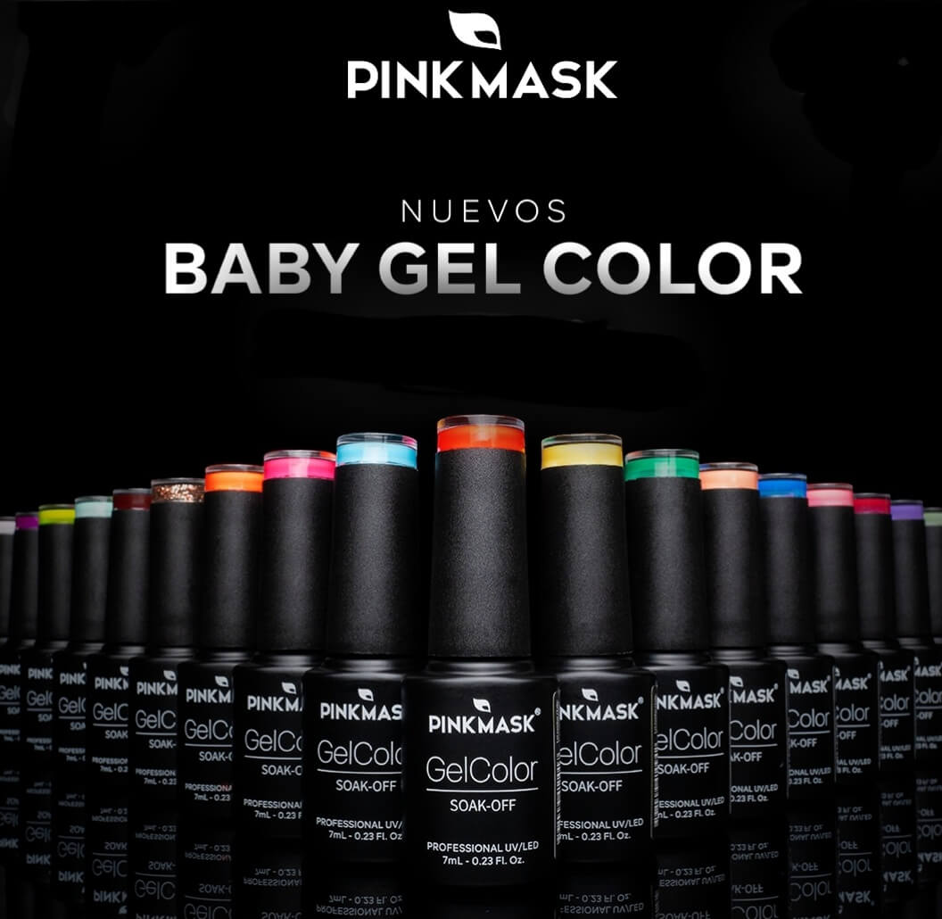 Esmaltes Baby Gel Pink Mask 7ml