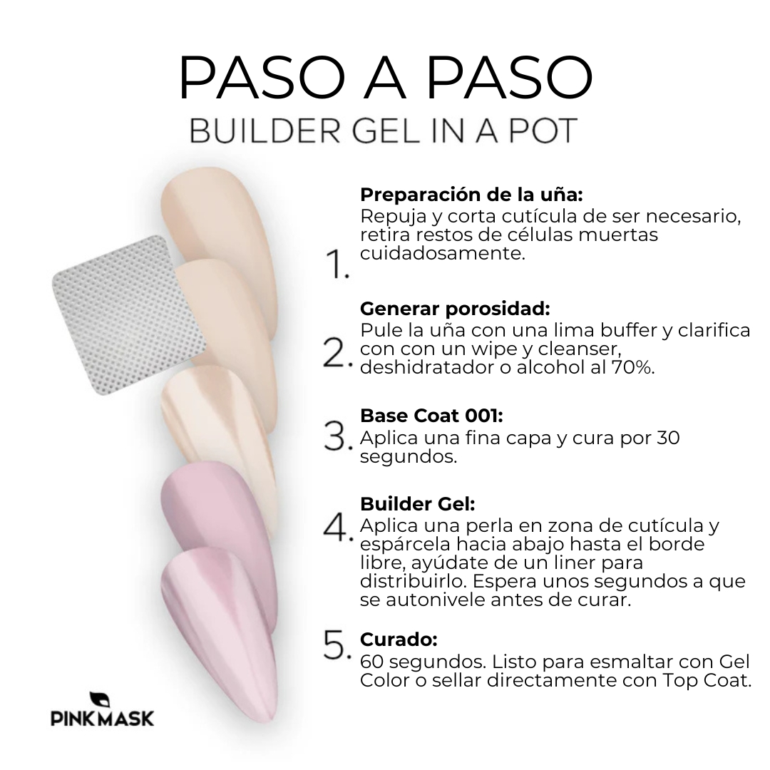 Builder Gel o Gel Constructor Pote - Imagen 4