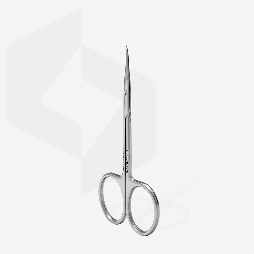Tijera Expert 13/3 “Zurda” Staleks – (Punta de Gancho) - Imagen 3