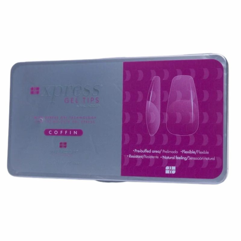 Tips de soft gel almendrados Nail Factory 300pcs