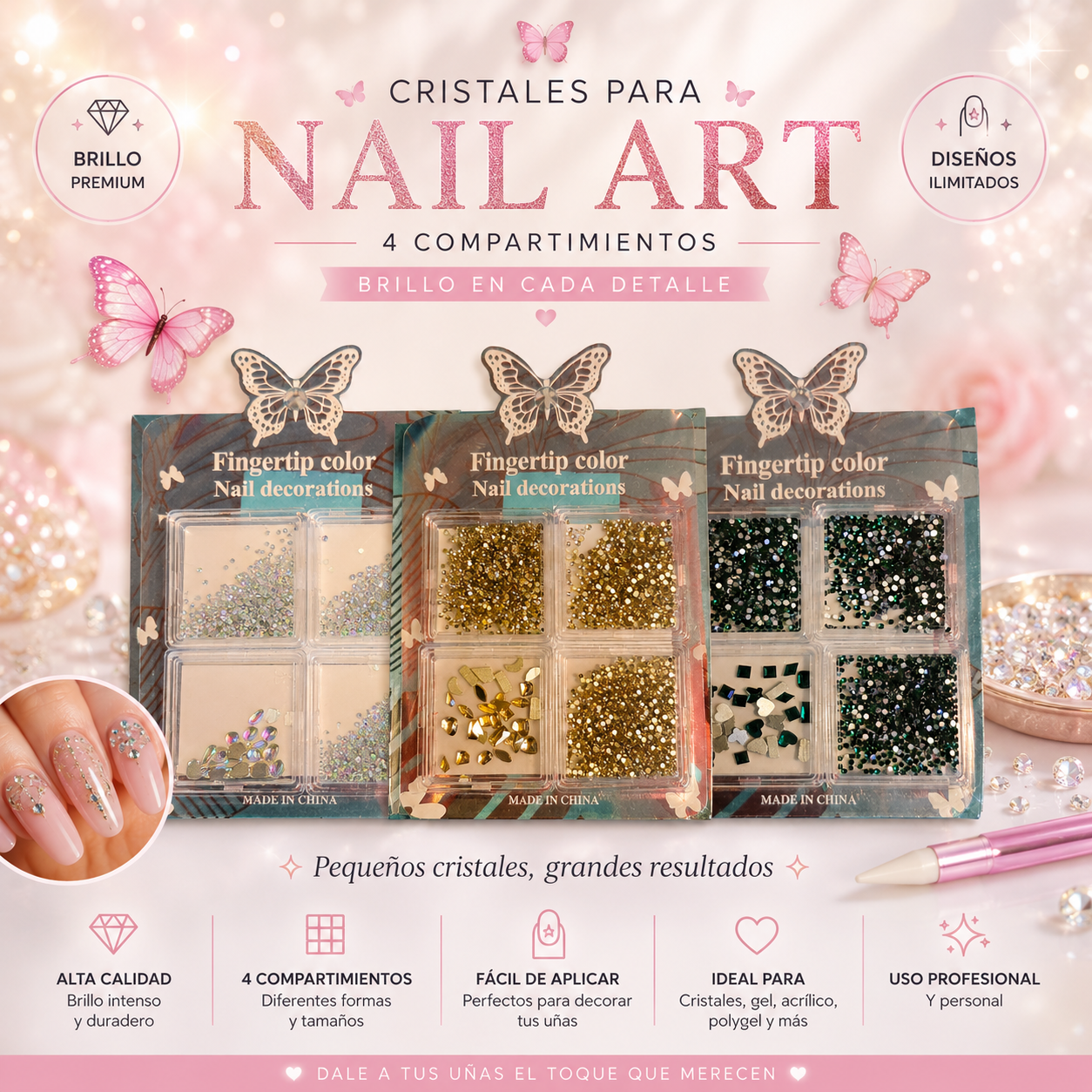 Cristales 4 modelos